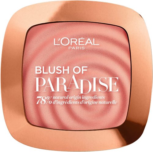 L'Oréal - BLUSH OF PARADISE - Prasowany róż do twarzy - 03 Melon dollar baby