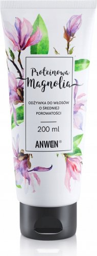 ANWEN - Proteinowa Magnolia - Odżywka do włosów o średniej porowatości - 200 ml