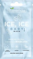 Bielenda - ICE, ICE BABY Mask - Kremowo-żelowa, chłodząca maseczka do twarzy - Mroźne nawilżenie - 8 g
