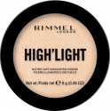 RIMMEL - HIGH'LIGHT Buttery Soft Highlighting Powder - Rozświetlacz do twarzy - 8 g - 001 STARDUST - 001 STARDUST