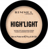 RIMMEL - HIGH'LIGHT Buttery Soft Highlighting Powder - Rozświetlacz do twarzy - 8 g - 001 STARDUST - 001 STARDUST
