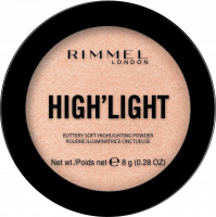 RIMMEL - HIGH'LIGHT Buttery Soft Highlighting Powder - Rozświetlacz do twarzy - 8 g - 002 CANDLELIT - 002 CANDLELIT