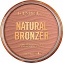 RIMMEL - NATURAL BRONZER - Ultra-Fine Bronzing Powder - Bronzing Powder - 14 g - 001 SUNLIGHT - 001 SUNLIGHT