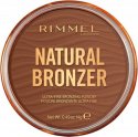 RIMMEL - NATURAL BRONZER - Ultra-Fine Bronzing Powder - Puder brązujący - 14 g - 002 SUNBRONZE - 002 SUNBRONZE