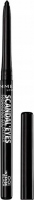 RIMMEL - SCANDAL'EYES - Exaggerate Eye Definer - Automatic waterproof eye pencil - 001 INTENSE BLACK - 001 INTENSE BLACK