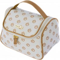 NOBLE - Women's fold-out toiletry bag - Trunk - Gold GL002