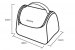 NOBLE - Extendable women's toiletry bag - Chest - Blossom B002