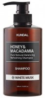 KUNDAL - Honey & Macadamia Refreshing Shampoo - Refreshing hair shampoo - White Musk - 500 ml