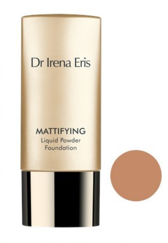 Dr Irena Eris - Mattifying Liquid Powder Foundation - Liquid face foundation - 30 ml - 60 DARK BEIGE