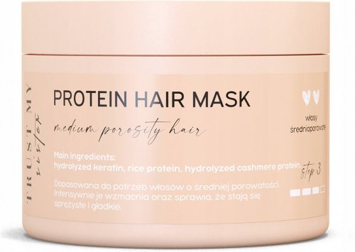 Trust My Sister - Protein Hair Mask - Protein mask for medium porosity hair - 150 g