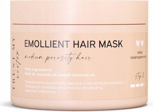 Trust My Sister - Emollient Hair Mask - Emolientowa maska do włosów średnioporowatych - 150 g