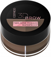 Catrice - 3D BROW Two-Tone Pomade Waterproof - Wodoodporna, podwójna pomada do brwi - 5 g - 010 - LIGHT TO MEDIUM - 010 - LIGHT TO MEDIUM