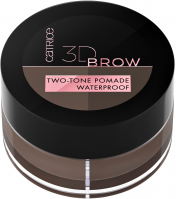 Catrice - 3D BROW Two-Tone Pomade Waterproof - Wodoodporna, podwójna pomada do brwi - 5 g - 020 - MEDIUM TO DARK - 020 - MEDIUM TO DARK