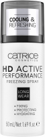 Catrice - HD ACTIVE PERFORMANCE - Freezing Spray - Chłodzący spray nawilżający do utrwalania makijażu - 50 ml