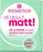 Essence - All About Matt! Oil Control Paper - Green Tea - 50 pcs.
