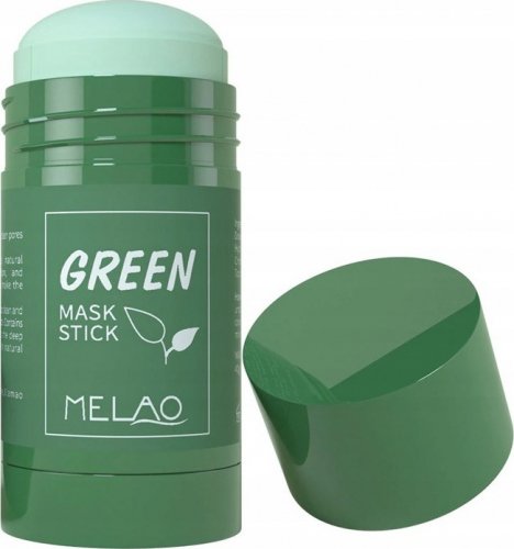 MELAO - GREEN MASK STICK - Oczyszczająca maska do twarzy w sztyfcie