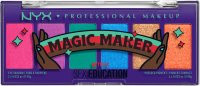 NYX Professional Makeup - Sex Education - Magic Maker - Color Palette - EYE SHADOW & PRESSED PIGMENT - Palette of 6 eyeshadows and pigments