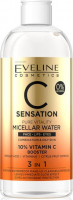 Eveline Cosmetics - C SENSATION - PURE VITALITY MICELAR WATER  - Płyn micelarny - 400 ml