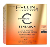 Eveline Cosmetics - C SENSATION - REVITALIZING ANTI-WRINKLE CREAM - Rewitalizujący krem przeciwzmarszczkowy 40+ Dzień/Noc - 50 ml