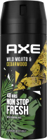 AXE - DEODORANT BODY SPRAY - Dezodorant w aerozolu dla mężczyzn - WILD MOJITO & CEDARWOOD - 150 ml