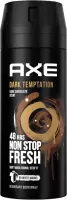 AXE - DEODORANT BODY SPRAY - Spray deodorant for men - DARK TEMPTATION DARK CHOCOLATE SCENT - 150 ml