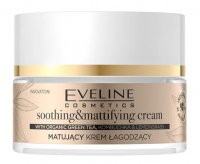 Eveline Cosmetics - Soothing & Mattifying Cream - Mattifying cream - Kombuchka & Lemongrass - 50 ml