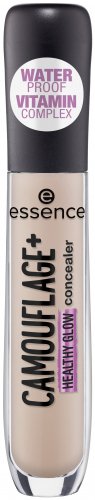 Essence - CAMOUFLAGE+ Healthy Glow Concealer WATERPROOF - Rozświetlający korektor w płynie - Wodoodporny - 5 ml