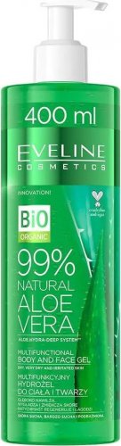 Eveline Cosmetics - 99% NATURAL ALOE VERA GEL - Multifunctional body and face gel - 400 ml
