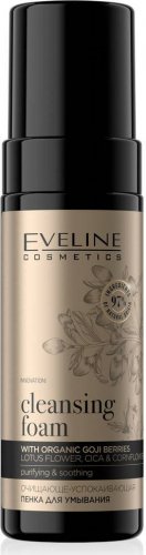 Eveline Cosmetics - Organic Gold - Cleansing Foam - Cleansing and soothing face wash foam - 150 ml