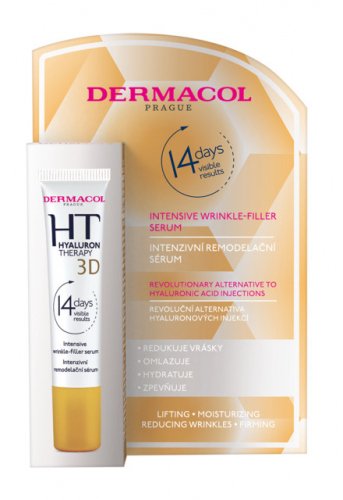 Dermacol - 3D HYALURON THERAPY WRINKLE FILLER SERUM - Face serum filling wrinkles - 12 ml