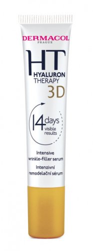Dermacol - 3D HYALURON THERAPY WRINKLE FILLER SERUM - סרום לפנים למילוי קמטים - 12 מ"ל