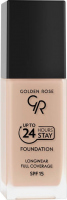 Golden Rose - Up To 24 Hours Stay Foundation - High coverage - SPF15 - 35 ml - 04 - 04