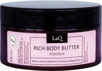 LaQ - Rich Body Butter - Bogate masło do ciała - Piwonia - 200 ml