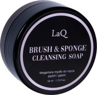 LaQ - Brush & Sponge Cleansing Soap - Naturalne mydło do mycia gąbek i pędzli do makijażu - 50 ml