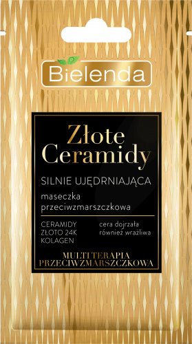 Bielenda - Golden Ceramides - Strongly firming anti-wrinkle mask - 8 g