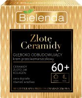 Bielenda - Złote Ceramidy - Głęboko odbudowujący krem przeciwzmarszczkowy na dzień i noc - 60+ - 50 ml