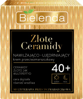 Bielenda - Złote Ceramidy - Nawilżająco-ujędrniający krem przeciwzmarszczkowy na dzień i noc - 40+ - 50 ml