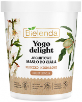 Bielenda - Yogo Delight - Regenerujące, jogurtowe masło do ciała - Mleczko Migdałowe - 200 ml