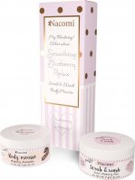 Nacomi - Smoothing Blueberry Relax - Set of cosmetics for washing and body care - Body mousse 100 ml + Peeling foam 100 ml - Blueberry Dream