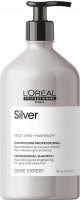 L'Oréal Professionnel - SERIE EXPERT - SILVER - PROFESSIONAL SHAMPOO - Neutralizing and brightening shampoo for gray and white hair - 750 ml