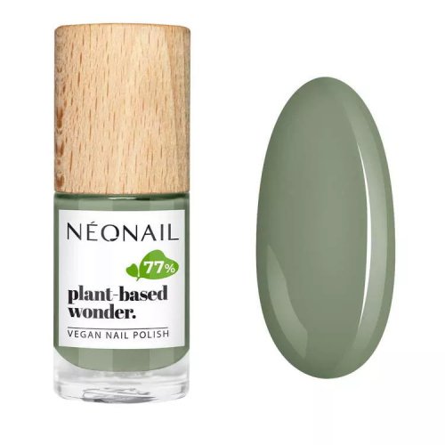 NeoNail - Plant-based wonder - Vegan Nail Polish - Wegański lakier do paznokci - 7,2 ml - 8692-7 - PURE OLIVE