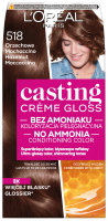 L'Oréal - Casting Créme Gloss - Pielęgnacyjna koloryzacja bez amoniaku - 518 ORZECHOWE MOCHACCINO 