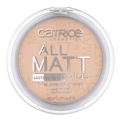 Catrice - All Matt Plus Shine Control Powder - Puder neutralizujący świecenie skóry - 030 - WARM BEIGE