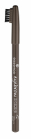 Essence - Eyebrow Designer - Eyebrow crayon with a brush - 1g  - 10 - DARK CHOCOLATE BROWN - 10 - DARK CHOCOLATE BROWN