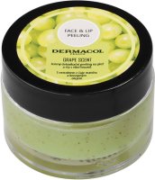Dermacol - Face & Lip Peeling - Detoksykujący peeling do twarzy i ust - Winogrono - 50 g