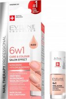 Eveline Cosmetics - NAIL THERAPY PROFESSIONAL - Colour Nail Conditioner - Odżywka do paznokci nadająca kolor 6w1 - 5 ml - Nude