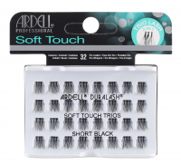 ARDELL - Soft Touch Trios - Triple eyelash clusters - SHORT BLACK - SHORT BLACK