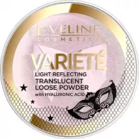 Eveline Cosmetics - Variete - Translucent Loose Powder - Transparent loose powder with hyaluronic acid - 6 g
