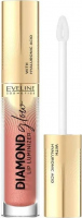 Eveline Cosmetics - Diamond Glow - Lip Luminizer - Błyszczyk do ust z kwasem hialuronowym - 4.5 ml - 06 - CHOCO BONS - 06 - CHOCO BONS