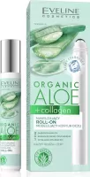 Eveline Cosmetics - Organic Aloe + Collagen - Moisturizing Eye Contour Modeling Roll-on - Moisturizing roll-on modeling eye contour - 15 ml